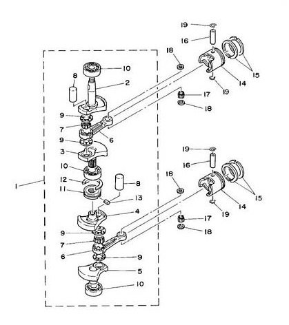 6B / 8B / E8D Crankshaft 6B / 8B / E8D Crankshaft