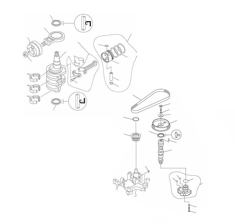 F20 / F25 Crankshaft F20 / F25 Crankshaft