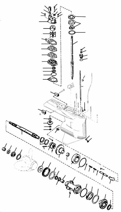Gearcase Assembly Spare Parts