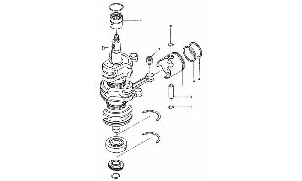 40 / 50 HP Crankshaft 40 / 50 HP Crankshaft