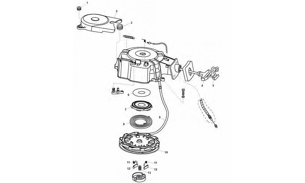 8 / 9.8 / 9.9 HP Starter Assembly 8 / 9.8 / 9.9 HP Starter Assembly