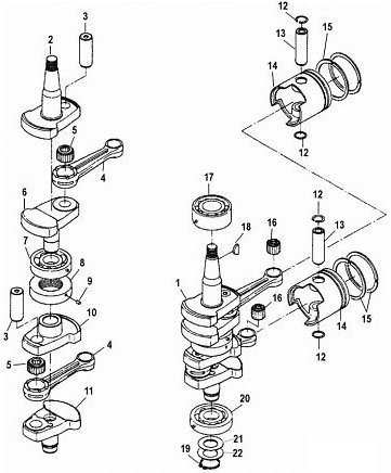 Crankshaft Spare Parts