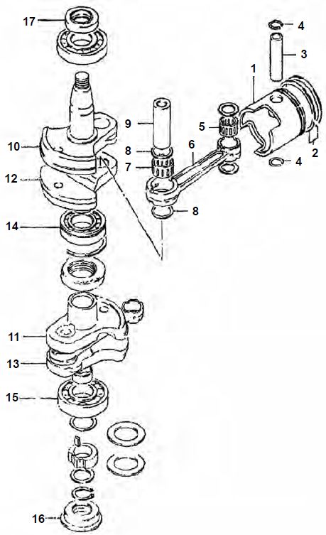 DT40C-W-G-X ('86-'99) DTW-K1-KA ('01-'04) Engine Block DT40C-W-G-X ('86-'99) DTW-K1-KA ('01-'04) Engine Block