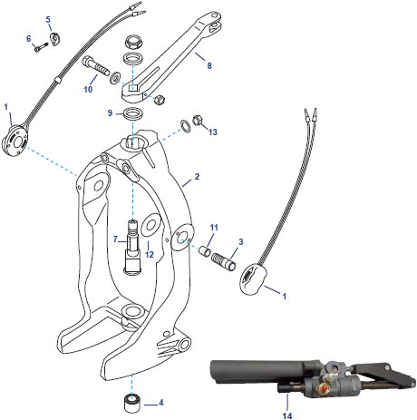 Gimbal Housing Ring Assembly Alpha One Gen II Gimbal Housing Ring Assembly Alpha One Gen II