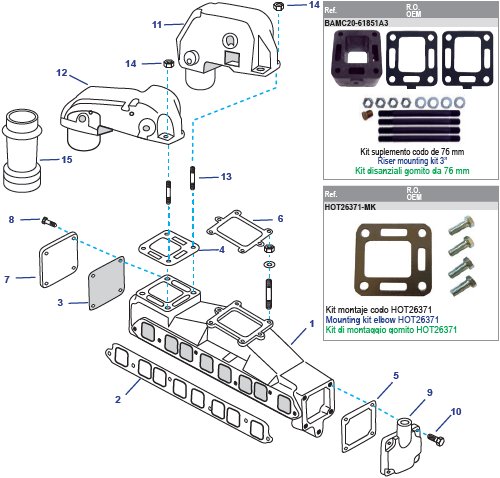 GM 160 - 165 - 200CID - 250 - 292CID 6 Cyl InLine