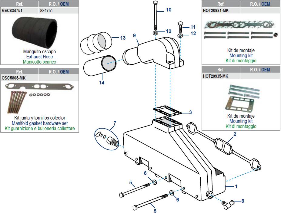 AQ/BB models: 200 to 572 & GM 305/350 CID (up to 1993)