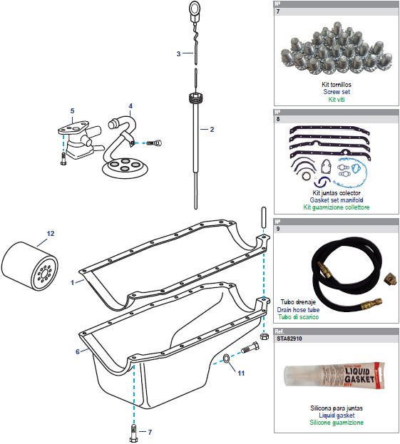 Oil Pan Spare Parts Oil Pan Spare Parts