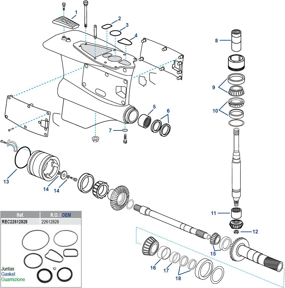 JPR-VP0060DA JMP Marine D6 Volvo Penta Engine Cooling