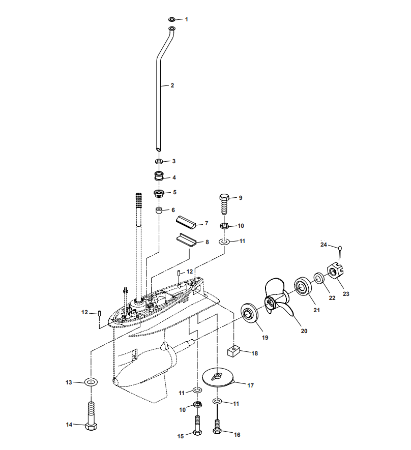 Lower Casing & Drive 2