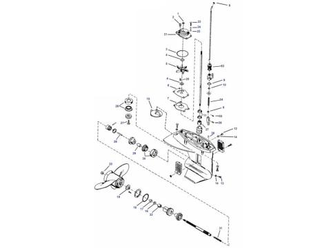 8 - 15 HP 4-Stroke 232cc (Inter) & 18XD / 20 / 25 HP 2-Stroke