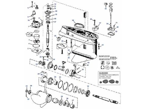 Loopcharged 40 - 60 HP 2 Cyl & 60 - 75 HP 3 Cyl (75-88)