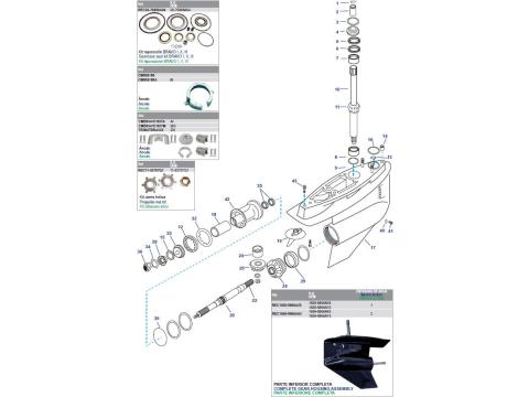 Gear Housing Bravo I (1996-98)