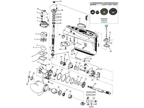Loopcharged 40 - 60 HP 2 Cyl & 60 - 75 HP 3 Cyl (75-06)