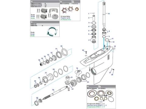 Gear Housing Bravo II