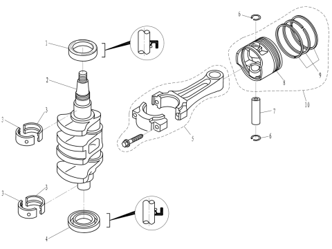 Crankshaft & Piston