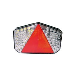 Rear LED Light with Triangular Reflector | MarineSpareParts.com