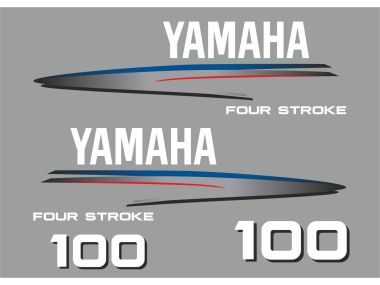 Yamaha 100 HP 2002-2006 Sticker Set