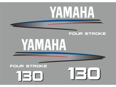 Yamaha 130 HP 2002-2006 Sticker Set