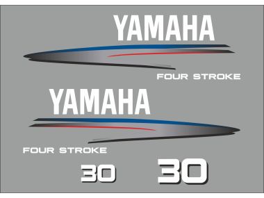 Yamaha 30 HP 2002-2006 Sticker Set