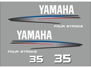 Yamaha 35 HP 2002-2006 Sticker Set