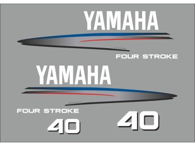 Yamaha 40 HP 2002-2006 Sticker Set