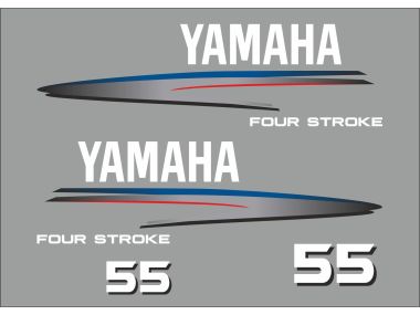 Yamaha 55 HP 2002-2006 Sticker Set