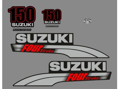 Suzuki 150 HP 2003-2009 Sticker Set
