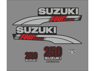 Suzuki 250 HP 2003-2009 Sticker Set