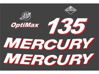 Mercury 135 HP 2006 Sticker Set