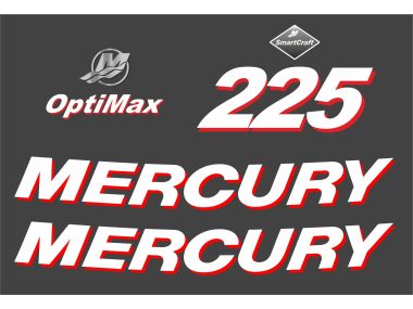 Mercury 225 HP 2006 Sticker Set