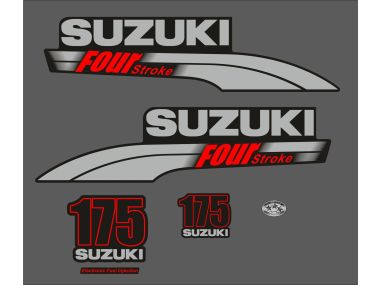 Suzuki 175 HP 2003-2009 Sticker Set