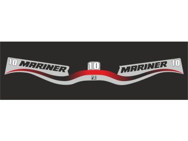 Mariner 10 HP 2003-2007 Sticker Set