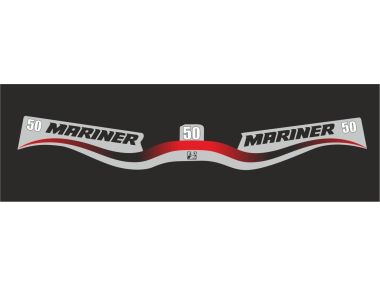 Mariner 50 HP 2003-2007 Sticker Set