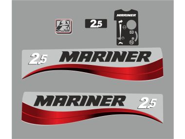 Mariner 2.5 HP 2004-2015 Sticker Set