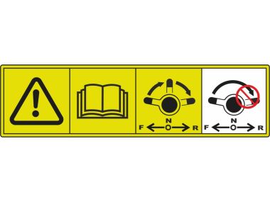 Honda Instruction Sticker