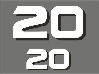 Yamaha 20 HP 1998-2006 Sticker