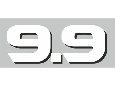 Yamaha 9.9 HP 2000-2019 Sticker