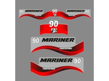 Mariner 90 HP 2003-2005 Sticker Set