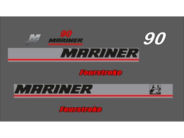 Mariner 90 HP 2001-2004 Sticker Set