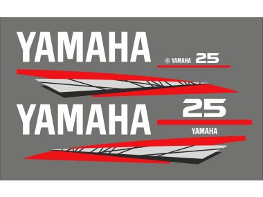 Yamaha 25 HP 1998-2004 Sticker
