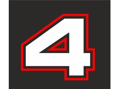 Evinrude 4 HP Sticker Set