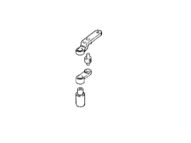 Johnson Evinrude 4-5HP 2 Stroke Outboard Throttle Control Linkage & Spacer (0324673 & 0324384 & 0324671 & 0333817)