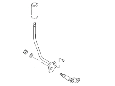 Suzuki 4HP 2 Stroke Clutch Lever (21110-98611)