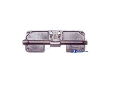 Mirror protection plate for outboard motor mounting. Aluminum crossbar plate complete with support and tube for control cable (GS73132)