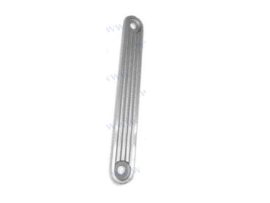 High quality aluminum, Mirror against plate for outboard motor mounting, Divides the effort of the screws and clamps of the motor over the plate