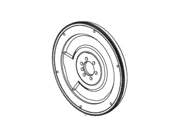 MerCruiser Flywheel Assembly (8M0123130, 8M0104914)