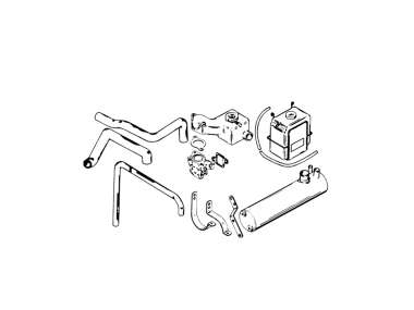 Mercury Mercruiser Closed Cooling Kit Fits MCM 120, 140, 2.5L & 3.0L/LX (1983‑2016) (61086A11)