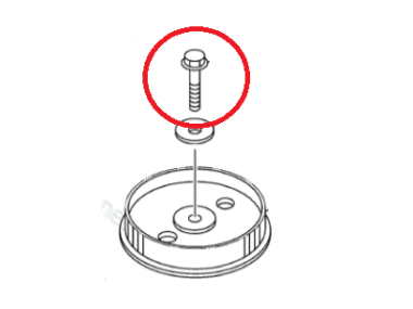 Yamaha Bolt, Flange (62Y) (95895-10040-00)