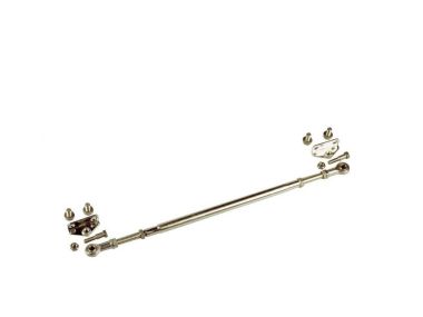 Stainless steel mechanism, for steering control on 2 outboard motors