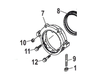 Mercruiser Bolt [.250-20 X .875] (14242)